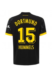 Borussia Dortmund Mats Hummels #15 Voetbaltruitje Uit tenue 2023-24 Korte Mouw